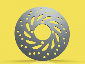 3D MOTORCYCLE DISC BRAKE MOTORBIKE model 3D 모델
