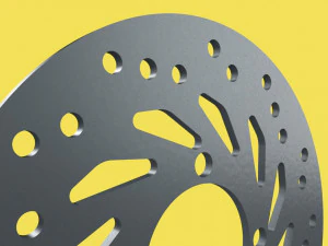 3D MOTORCYCLE DISC BRAKE MOTORBIKE model 3D Model