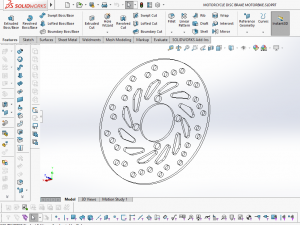 3D MOTORCYCLE DISC BRAKE MOTORBIKE model 3D 모델