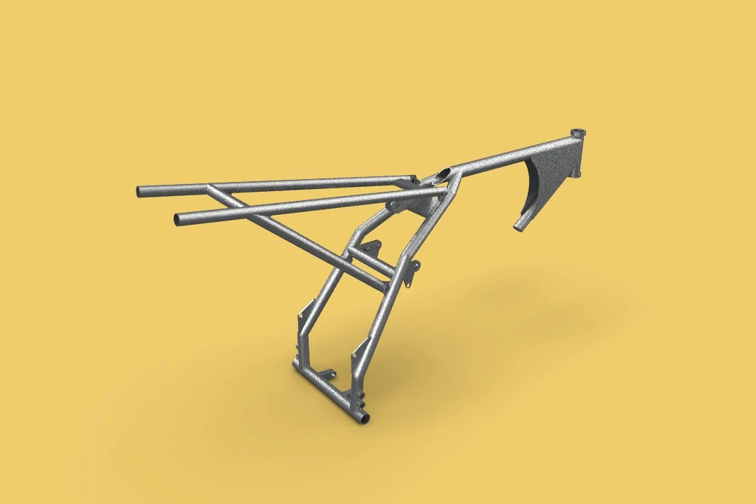 MOTOCROSS DIRT BIKE SUPERMOTO TRAIL FRAME CHASSIS MOTORCYCLE MOTORBIKE 3D Model .c4d .max .obj .3ds .fbx .stl .blend 