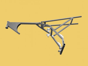 MOTOCROSS DIRT BIKE SUPERMOTO TRAIL FRAME CHASSIS MOTORCYCLE MOTORBIKE Model 3D