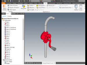 HAND ROTARY OIL DRUM PUMP FUEL BARREL model Modelo 3D