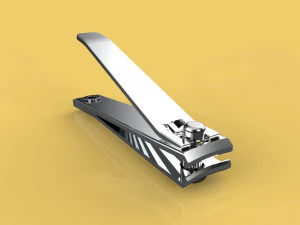 3D NAIL CLIPPER STAINLESS STEEL model 3D Model