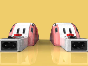 COMPACT SHOE AND BOOT DRYER 3D Model