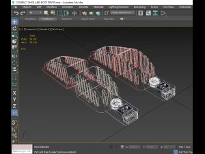 COMPACT SHOE AND BOOT DRYER 3D Model