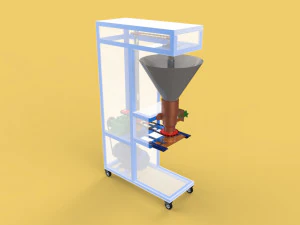 MEATBALL MAKER MACHINE FOR MEAT BALL FORMING MOLDING 3D Model