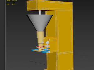 MEATBALL MAKER MACHINE FOR MEAT BALL FORMING MOLDING 3D Model