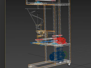 MEATBALL MAKER MACHINE FOR MEAT BALL FORMING MOLDING 3D Model