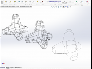TETRAPOD BREAK WATER SEAWALL ARMOURING Modelo 3D