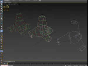 TETRAPOD BREAK WATER SEAWALL ARMOURING 3D Model