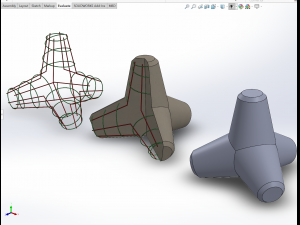 TETRAPOD BREAK WATER SEAWALL ARMOURING Modelo 3D