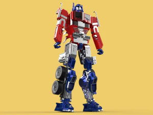 AUTOBOT DEI TRASFORMATORI 3D OPTIMUS PRIME Modello 3D