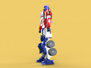 3D OPTIMUS PRIME TRANSFORMERS AUTOBOTS 3D मॉडल
