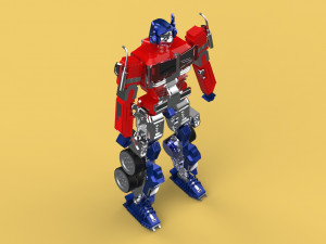 3D OPTIMUS PRIME TRANSFORMERS AUTOBOTS 3D मॉडल
