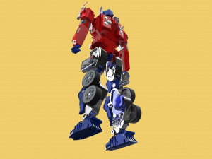 3D OPTIMUS PRIME TRANSFORMERS AUTOBOTS 3D मॉडल