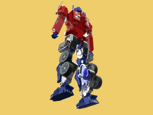3D OPTIMUS PRIME TRANSFORMERS AUTOBOTS 3D Model