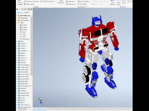 3D OPTIMUS PRIME TRANSFORMERS AUTOBOTS 3D Model