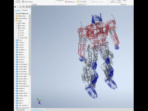3D OPTIMUS PRIME TRANSFORMERS AUTOBOTS 3D Model