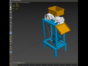 ELECTRIC MEAT GRINDER MACHINE SAUSAGE MAKER FOOD MINCER 3D Модель