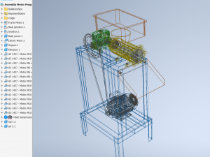 ELECTRIC MEAT GRINDER MACHINE SAUSAGE MAKER FOOD MINCER 3D Модель