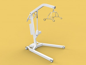 3D PATIENT HOIST PORTABLE LIFT LIFTER FOR AGED CARE HOSPITAL HOMES AND DISABILITY INDUSTRY model Modelo 3D