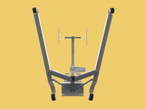 3D PATIENT HOIST PORTABLE LIFT LIFTER FOR AGED CARE HOSPITAL HOMES AND DISABILITY INDUSTRY model Model 3D