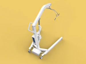 3D PATIENT HOIST PORTABLE LIFT LIFTER FOR AGED CARE HOSPITAL HOMES AND DISABILITY INDUSTRY model 3D Model
