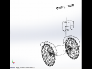 SEGWAY HOVERBOARD SCOOTER BALANCE WHEEL SELF BALANCING Model 3D