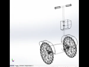 SEGWAY HOVERBOARD SCOOTER BALANCE WHEEL SELF BALANCING 3D Model