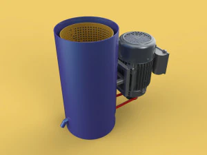 CENTRIFUGAL SPIN SPINNER DRYER MINI HYDRO OIL DRYER MACHINE 3D 3D Model
