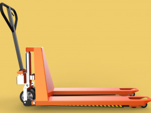 HAND PALLET TRUCK JACK PUMP JIGGER FORKLIFT 3D Modelo 3D