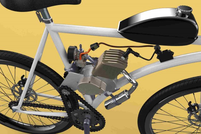 Petrol engine for push bike store