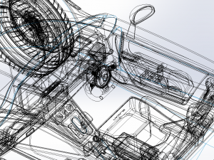 GENERIC ELECTRIC SPORT CAR INTERIOR SEDAN COUPE EV CONVERTIBLE ROADSTER 3Dモデル
