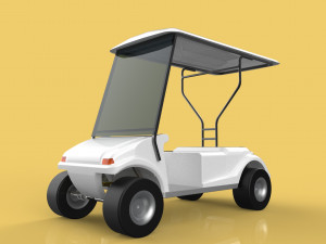 GOLF CART BUGGY CAR GOLF CART VEHICLE PATREV 3D 모델