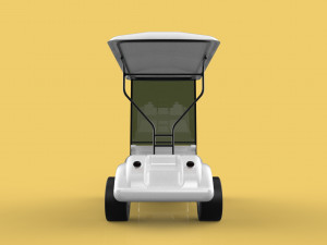 GOLF CART BUGGY CAR GOLF CART VEHICLE PATREV 3D Модель
