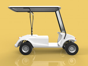 GOLF CART BUGGY CAR GOLF CART VEHICLE PATREV 3D Модель