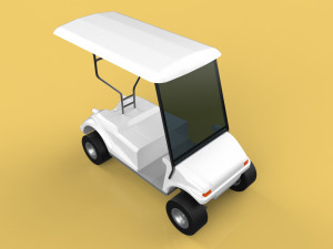 GOLF CART BUGGY CAR GOLF CART VEHICLE PATREV 3D Модель
