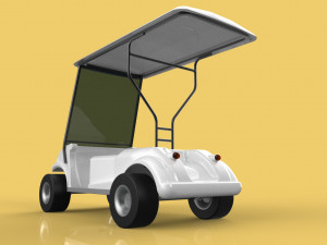 GOLF CART BUGGY CAR GOLF CART VEHICLE PATREV 3D Модель