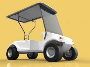 GOLF CART BUGGY CAR GOLF CART VEHICLE PATREV 3D Модель