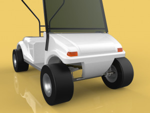 GOLF CART BUGGY CAR GOLF CART VEHICLE PATREV 3D Модель