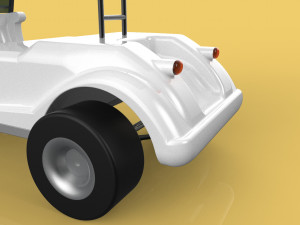 GOLF CART BUGGY CAR GOLF CART VEHICLE PATREV 3D Модель