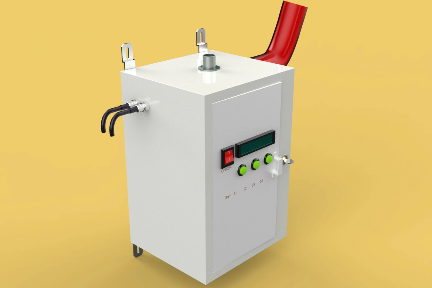 AGRICULTURAL FOG ULTRASONIC HUMIDIFIER MIST FARM AIR COOLING 3D Model .c4d .max .obj .3ds .fbx .stl .blend 