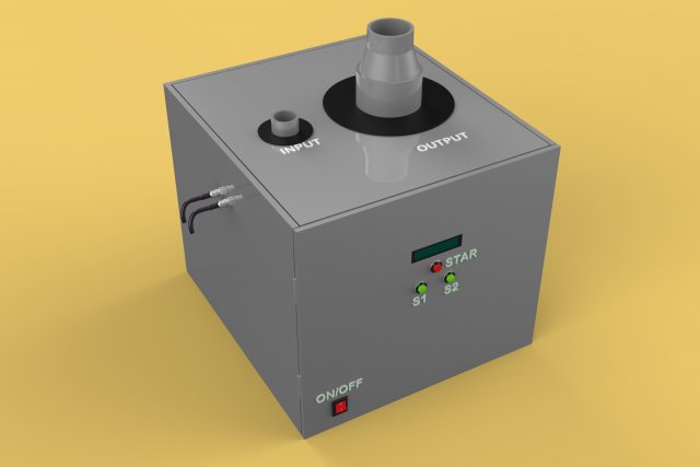 FOG ULTRASONIC HUMIDIFIER MIST AIR SYSTEM AGRICULTURAL FARM Model 3D .c4d .max .obj .3ds .fbx .stl .blend 