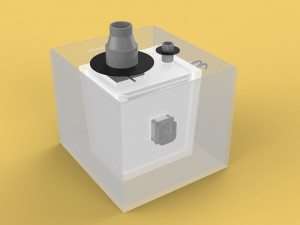 FOG ULTRASONIC HUMIDIFIER MIST AIR SYSTEM AGRICULTURAL FARM Model 3D