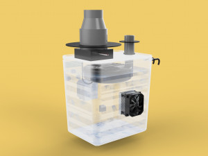 FOG ULTRASONIC HUMIDIFIER MIST AIR SYSTEM AGRICULTURAL FARM Model 3D