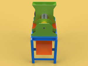 COCONUT EXTRACTOR MILK SQUEEZER PRESS JUICER 3D-Modell