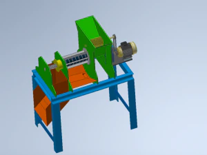 COCONUT EXTRACTOR MILK SQUEEZER PRESS JUICER 3D Model