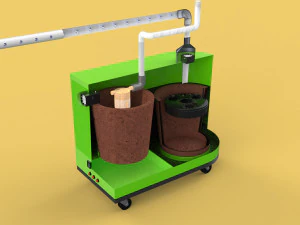 HUMIDIFIER MIST AIR FOG ULTRASONIC COOLING SYSTEM AGRICULTURAL 3D Model
