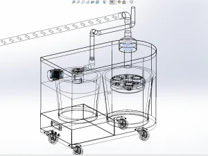 HUMIDIFIER MIST AIR FOG ULTRASONIC COOLING SYSTEM AGRICULTURAL 3D Model