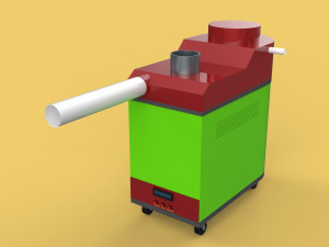 MIST HUMIDIFIER AIR FOG ULTRASONIC AGRICULTURAL FARM COOLING SYSTEM 3Dモデル